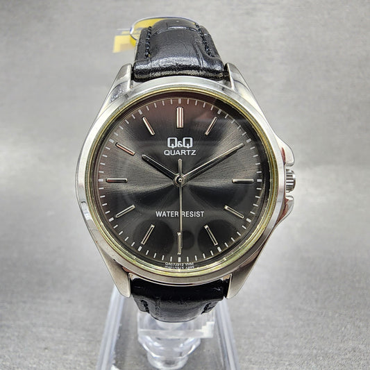Citizen Q&Q Watch Women 30mm Gray Dial Silver Tone Round New Battery0