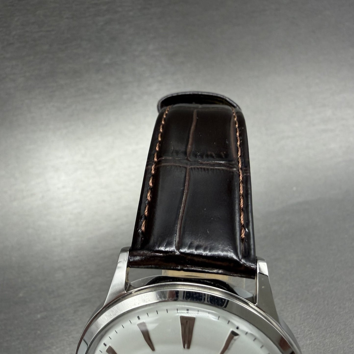 Orient Bambino Watch Men 41mm White Dial Stainless Steel Date Round Automatic V14