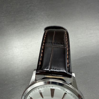 Orient Bambino Watch Men 41mm White Dial Stainless Steel Date Round Automatic V14