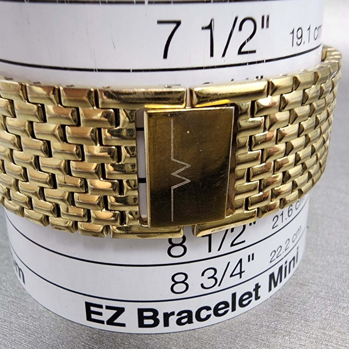 Wittnauer Tank Watch Men 32mm Gold Dial Gold Tone Rectangle 11D000 PARTS11