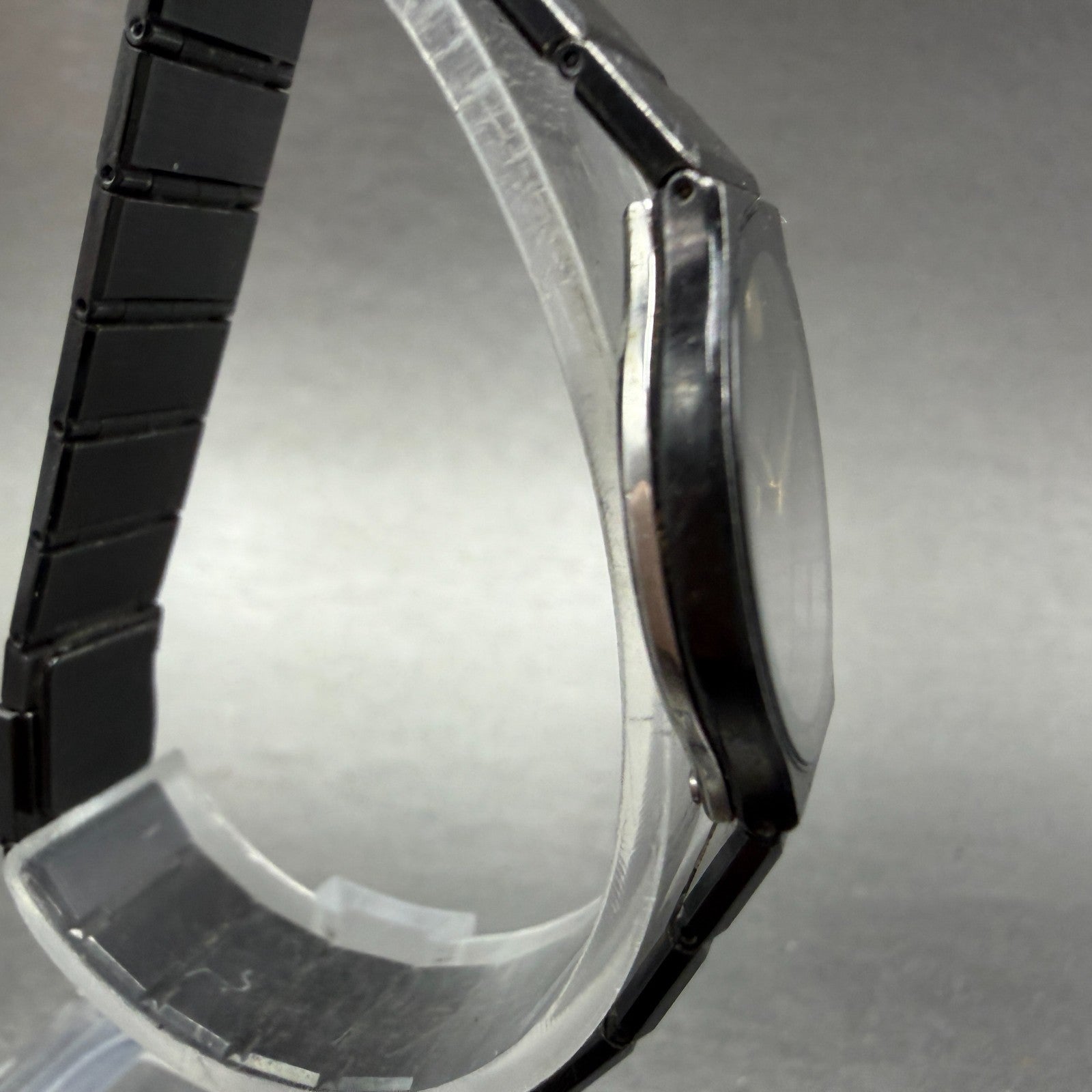 Movado Museum Watch Women 23mm Black Dial Black Tone Round 84-40-881-A PARTS4