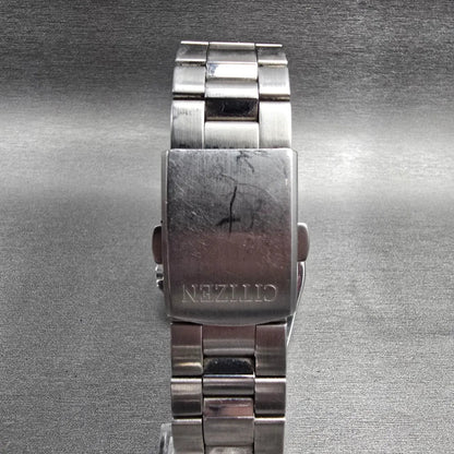 Citizen Watch Men 40mm Blue Dial Silver Tone Daydate 1102-S110319 New Battery7