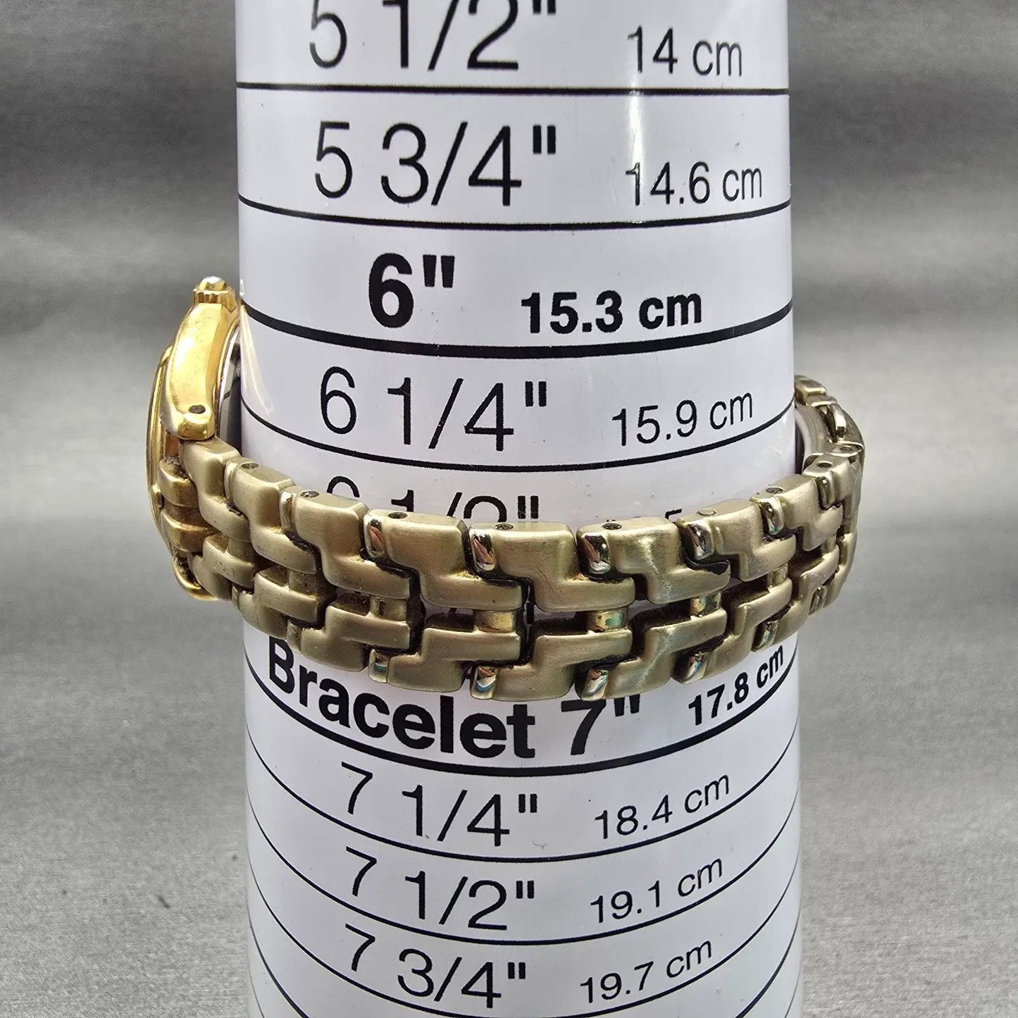Seiko Watch Women 26mm Champagne Dial Two Tone Date Round 7N82-0599 New Battery9
