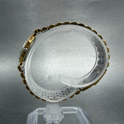 RADO Florence Watch Women 23mm Champagne Dial Two Tone 133.3661.2 New Battery6