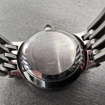 Movado Esperanza Watch Women 23mm Black Dial Two Tone 84.25.811 New Battery11