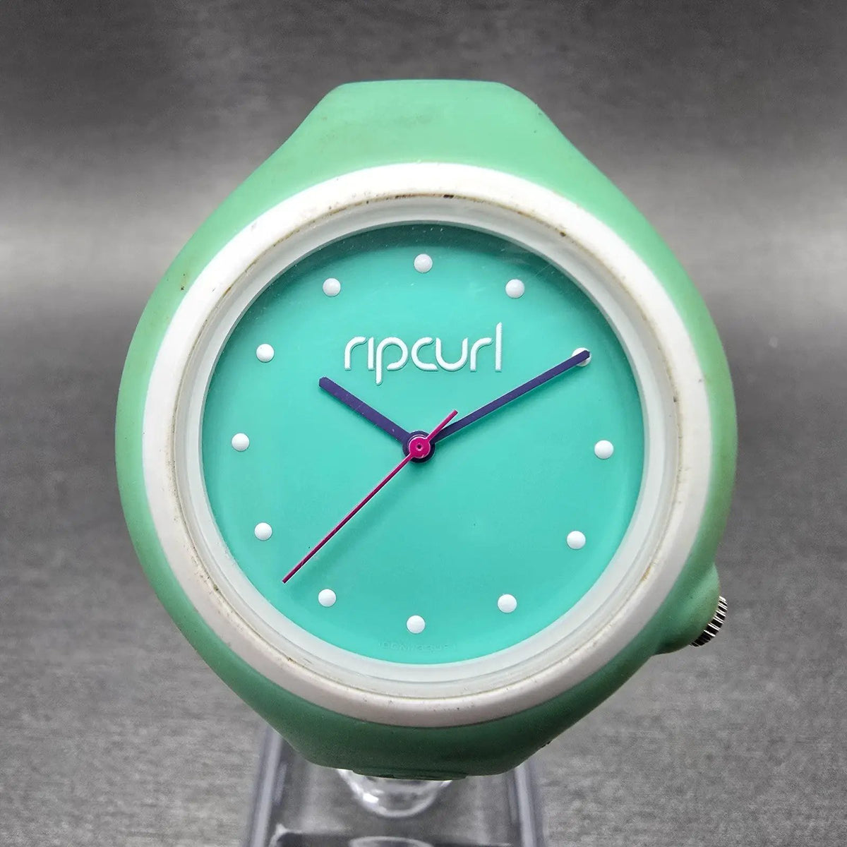 Rip Curl Aurora Surf Watch Women 37mm Green Dial Green Case Round New Battery0