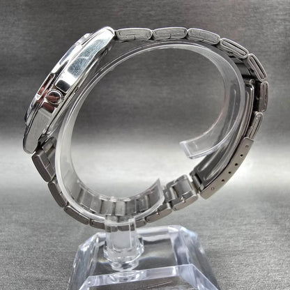 Seiko Alba Watch Men 39mm Luminous Dial Silver Tone Date V732-0S00 New Battery6