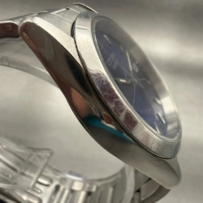 Citizen Watch Men 35mm Blue Dial Silver Tone Date Round 2510-S027845 New Battery3