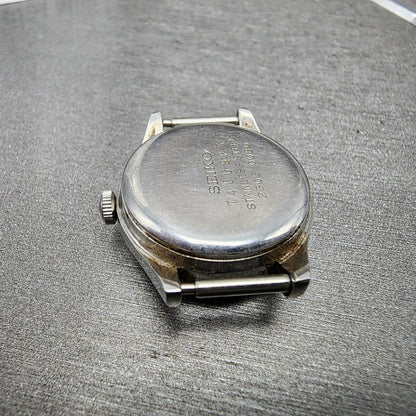 Seiko Seikomatic Lady Watch Women 22mm Silver Dial Steel Date Round Runs8