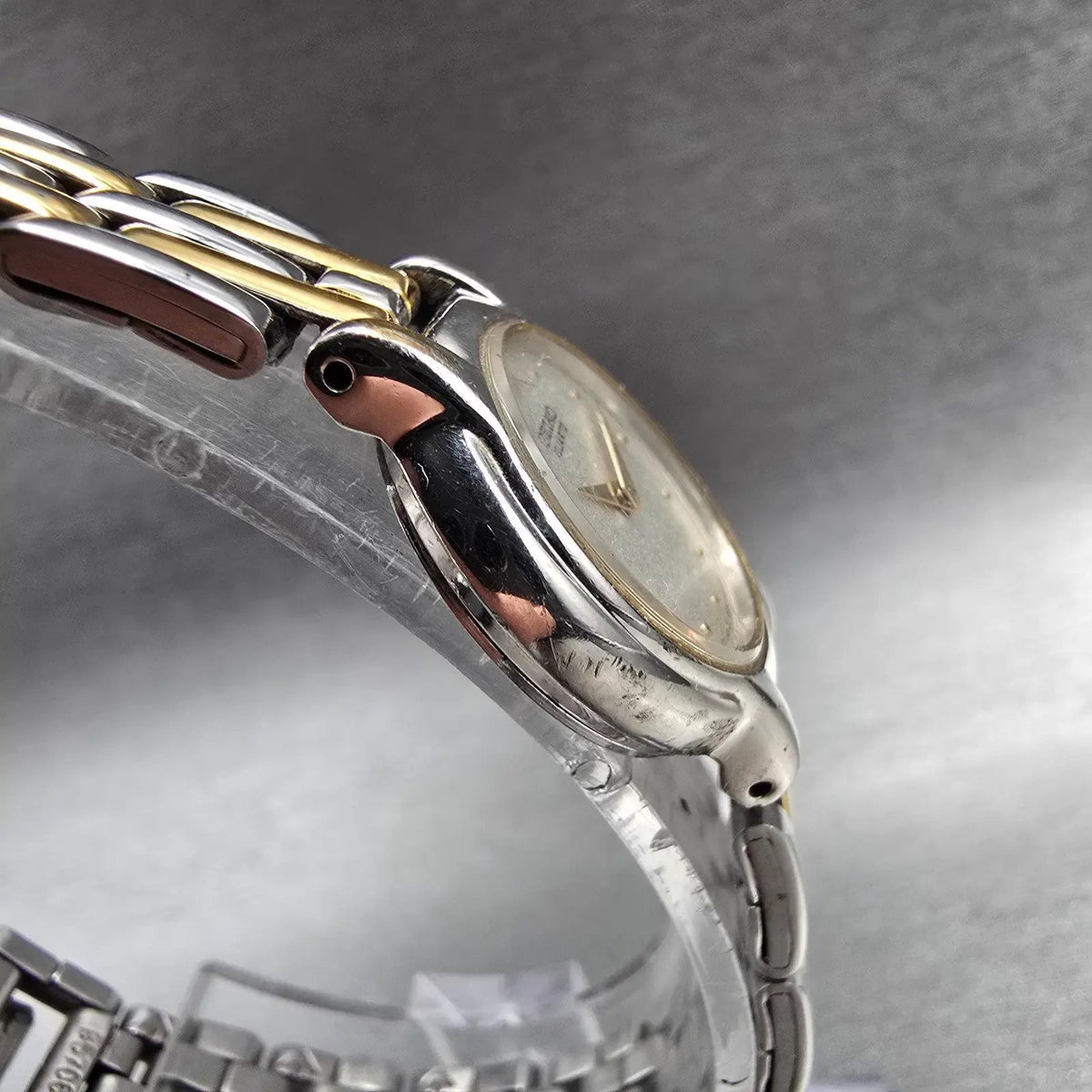 Seiko Watch Women 19mm Silver Dial Silver Tone Round 1N00-0G69 New Battery JP33