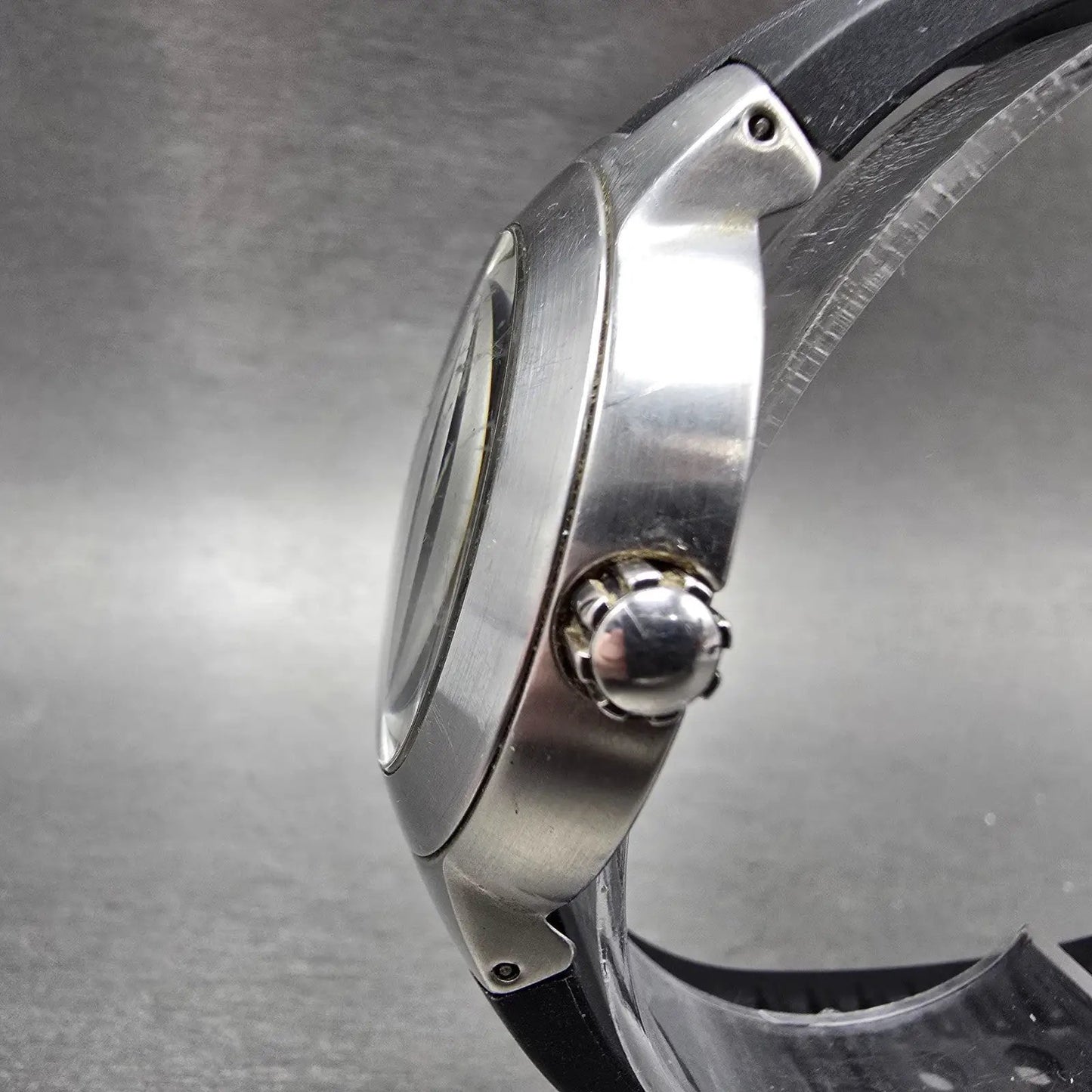 Victorinox Swiss Army Maverick Watch Men 42mm Black Dial Silver Tone Date Newbat2