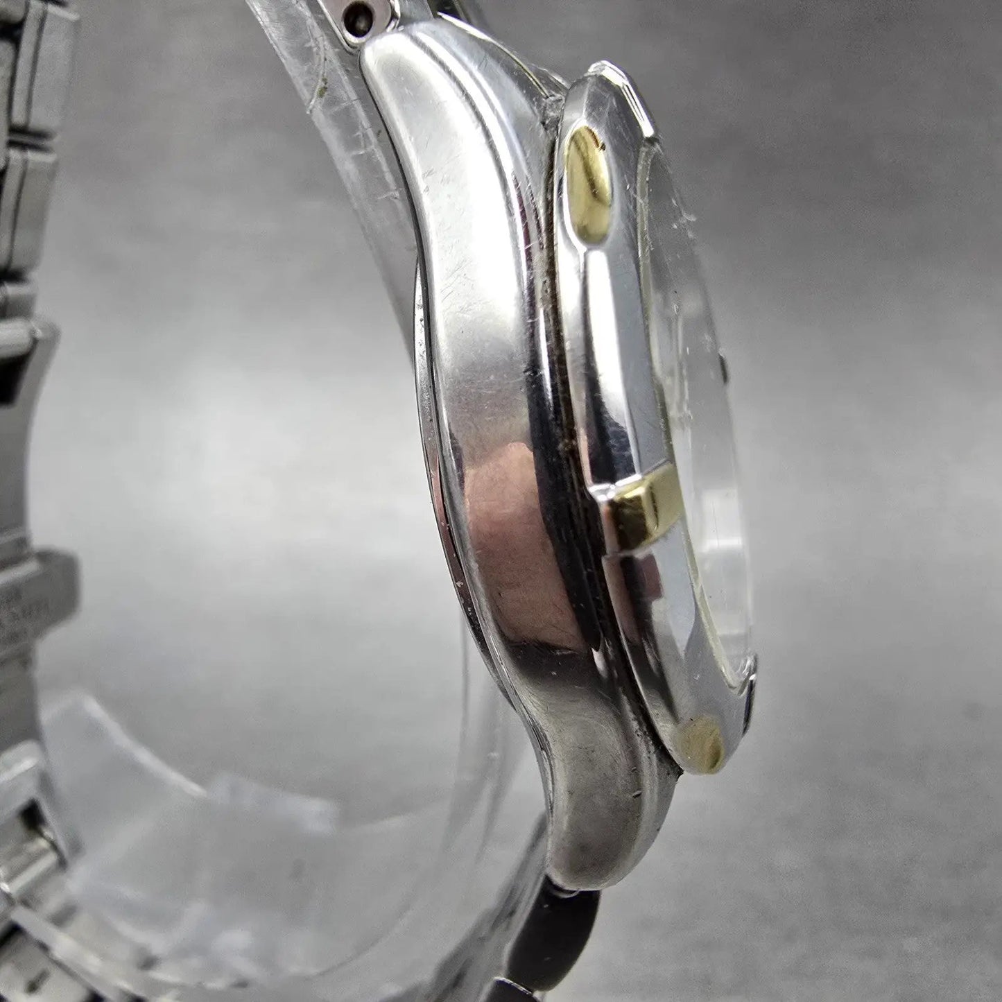 Citizen Eco-Drive Watch Women 29mm White Dial Two Tone Date Runs3