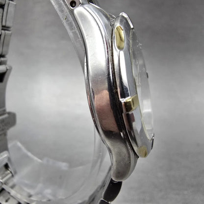 Citizen Eco-Drive Watch Women 29mm White Dial Two Tone Date Runs3