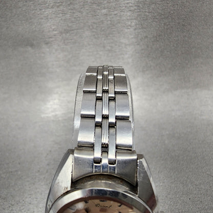 Orient Lausanne Watch Women 25mm Silver Dial Steel Date Round Runs 4133040004