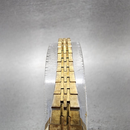 Citizen CQ Tank Watch Women 13mm Champagne Dial Gold Tone Rectangle New Battery4