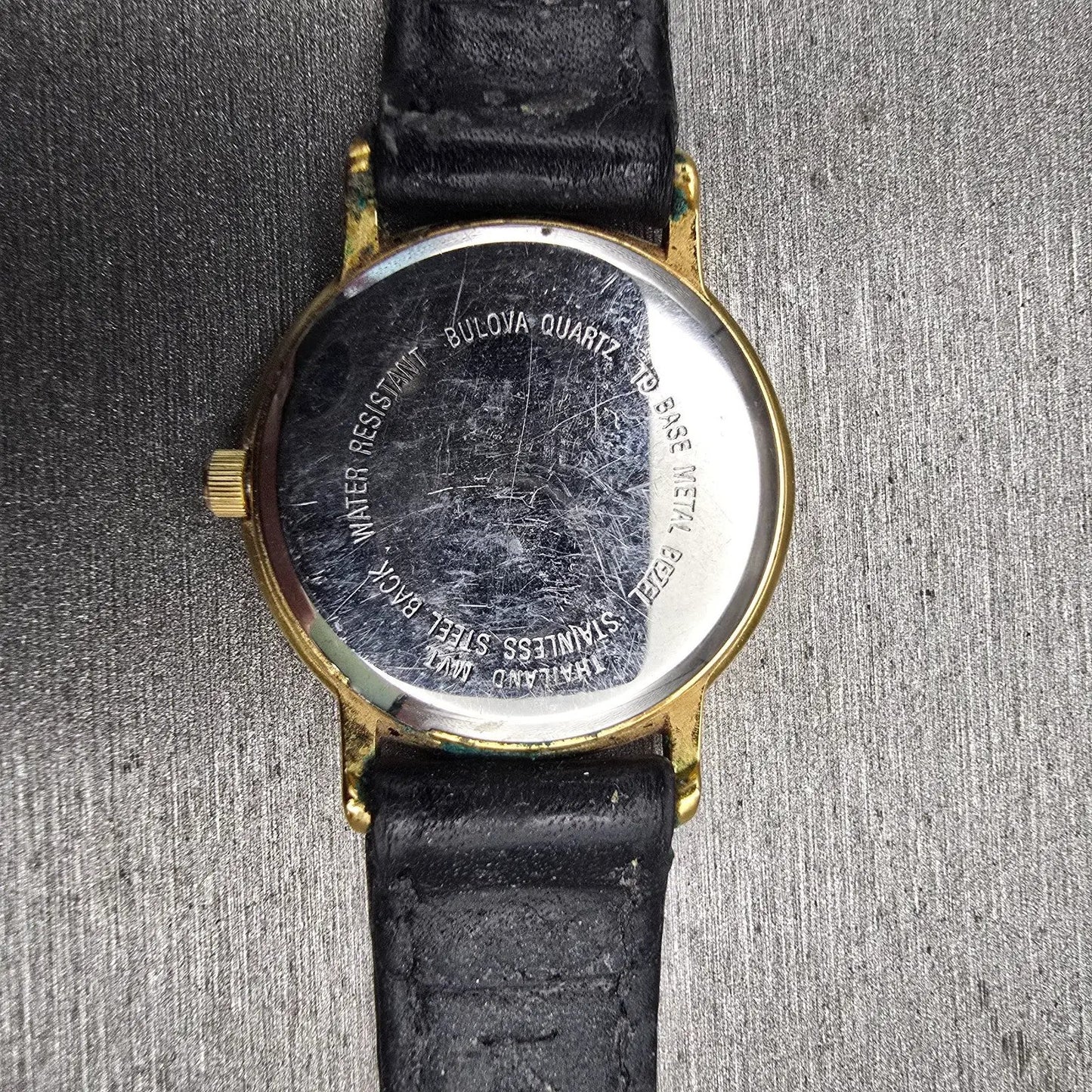 Bulova Watch Women 26mm Champagne Dial Gold Tone Round Vintage New Battery D10