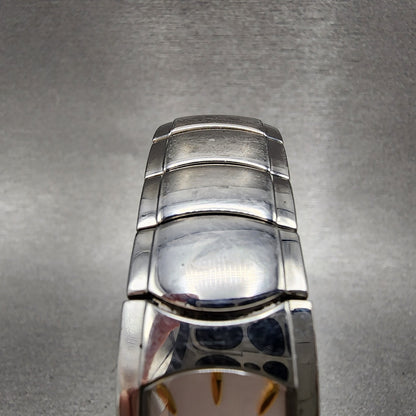 Seiko Vivace Watch Women 18mm Silver Dial Silver Tone 1n00-6k70 New Battery