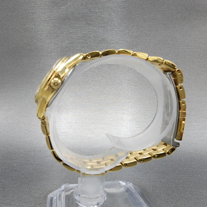 Citizen EcoDrive Watch Women 27mm White Dial Gold Tone Round EM068274A Works6