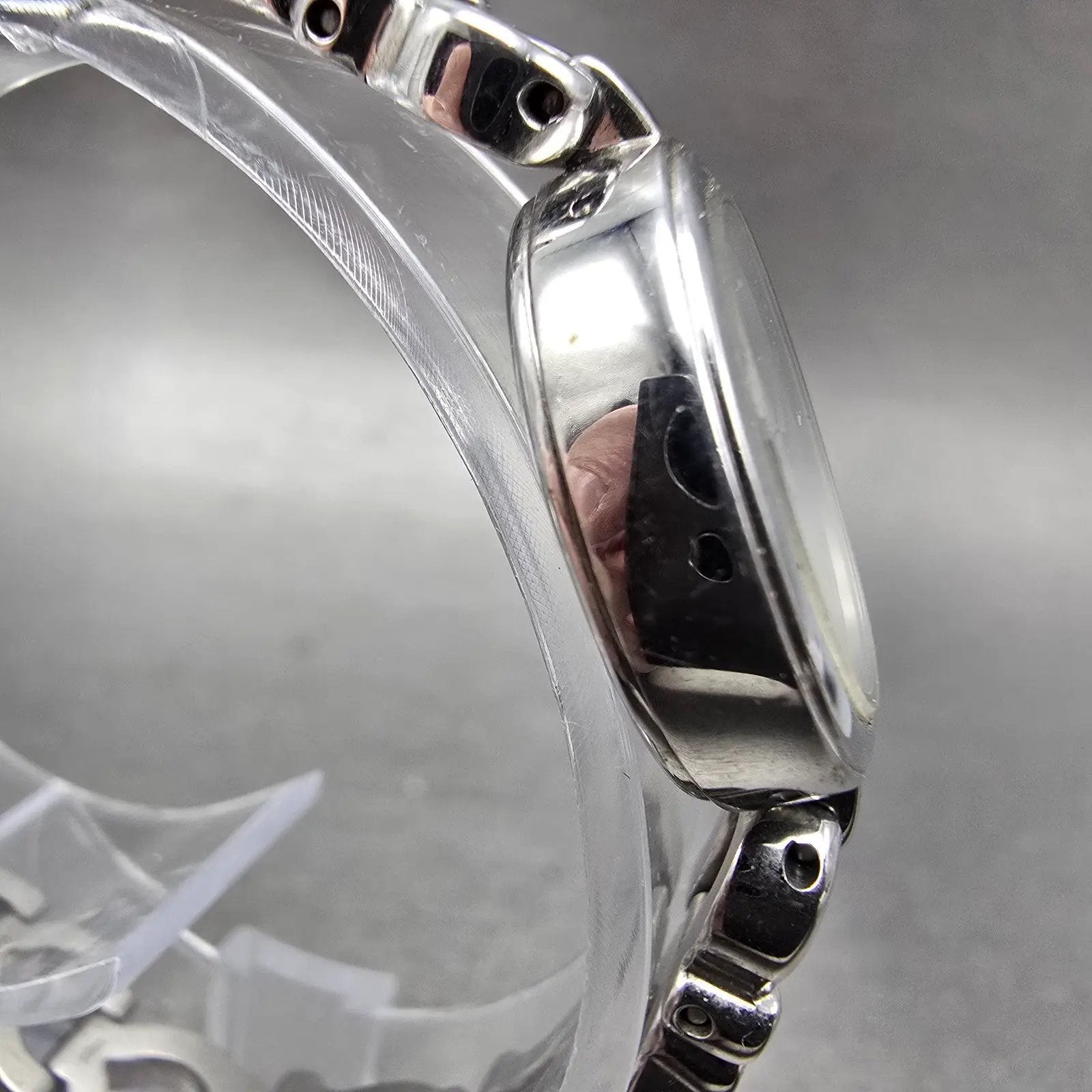 Citizen Eco-Drive Watch Women 18mm White Dial Silver Tone B023-S021774 Runs3