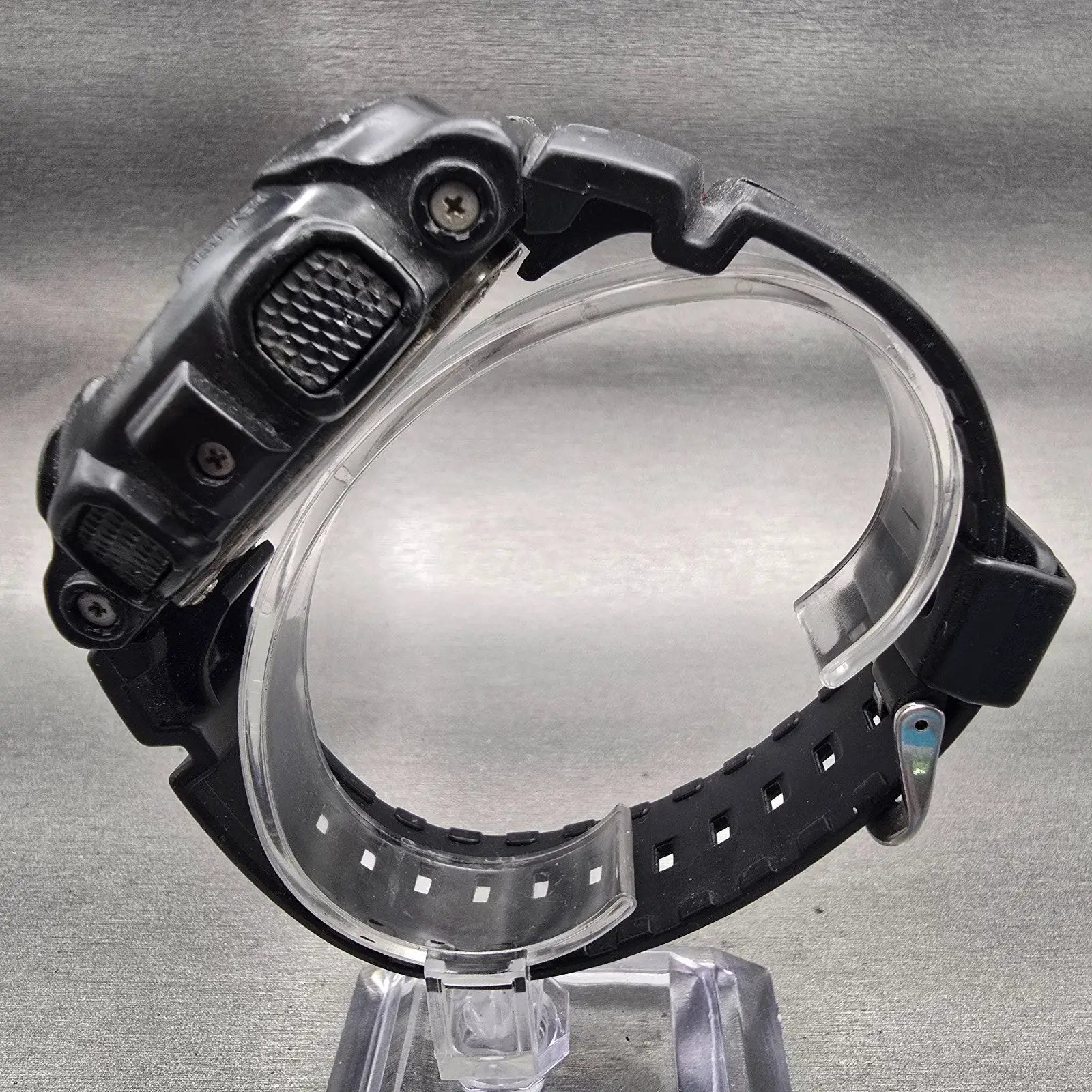 Casio G-Shock GA-100MC Watch Men 51mm Black Dial Black Tone Alarm Chrono New Bat6