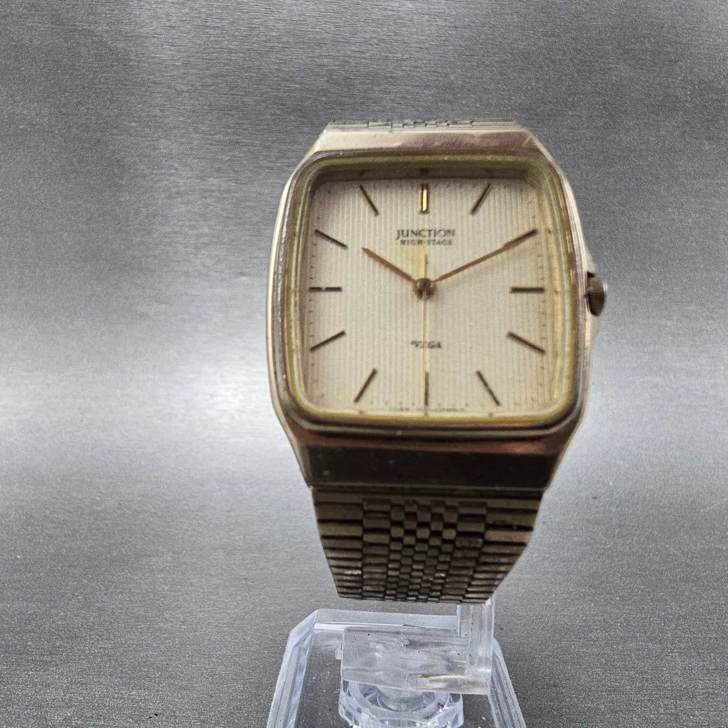 Citizen Vega Junction Watch Men 29mm Silver Dial Gold Tone 6A31-L02451 PARTS VTG6