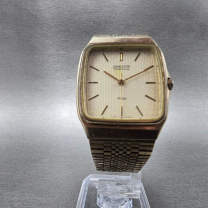 Citizen Vega Junction Watch Men 29mm Silver Dial Gold Tone 6A31-L02451 PARTS VTG6