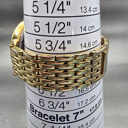Seiko Watch Men 33mm White Dial Gold Tone Date Round V739-0A59 New Battery VTG9