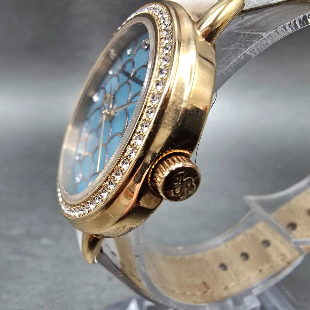 Tommy Bahama Watch Women 34mm MOP Dial Rose Gold Round TB00069-03 New Battery2