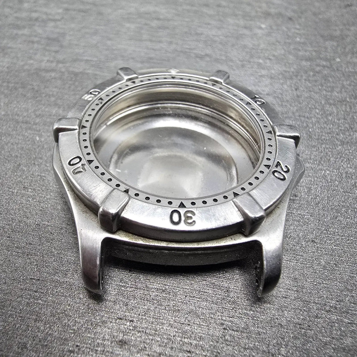 Tag Heuer Professional 200 Watch Case 34mm Stainless Steel 669.213 Vintage2