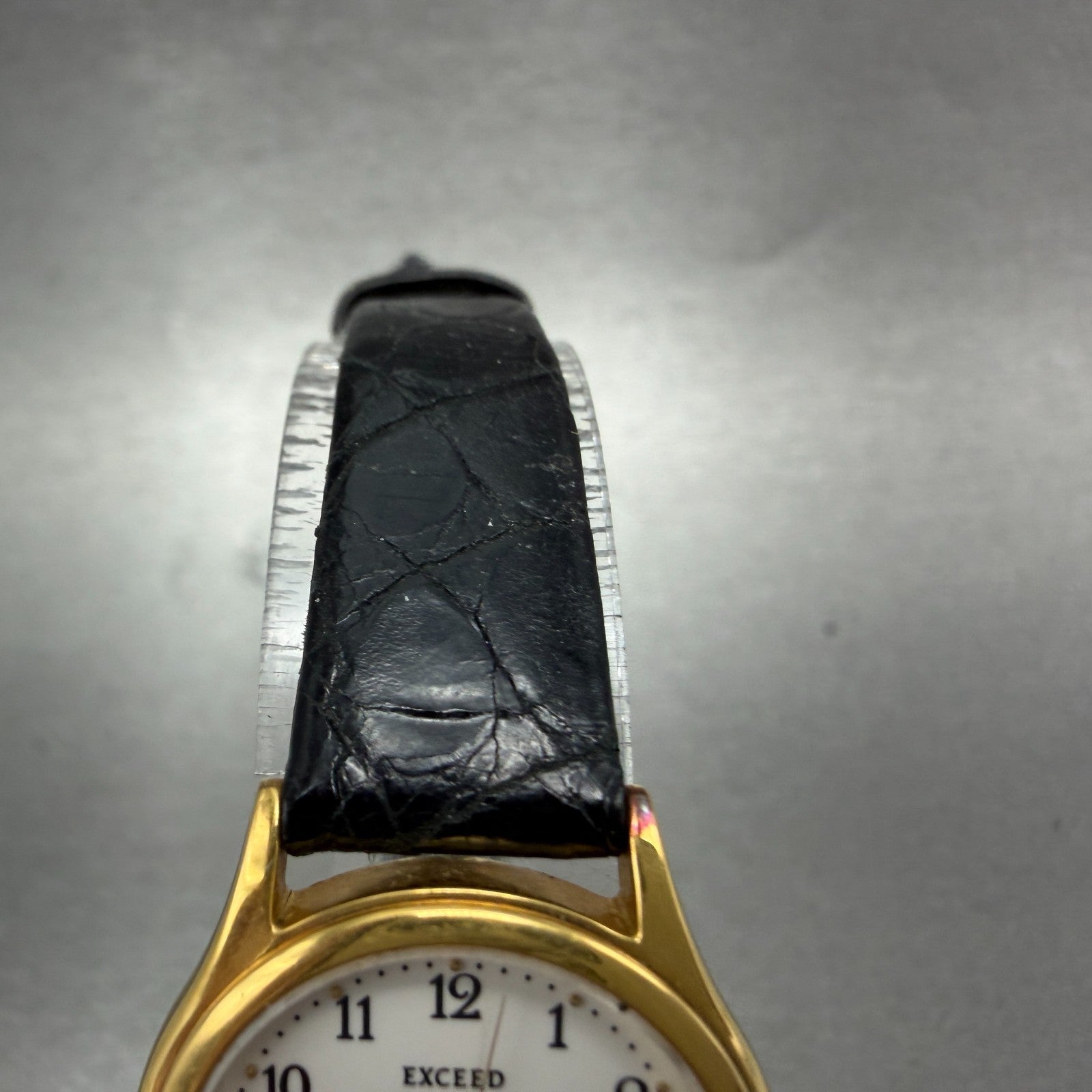 Citizen Exceed Watch Women 24mm White Dial Gold Tone Round 3330-H08410 New Batt4