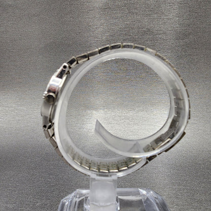 VTG Seiko Watch Women 19mm Blue Dial Silver Tone Round 1400-0250 New Battery