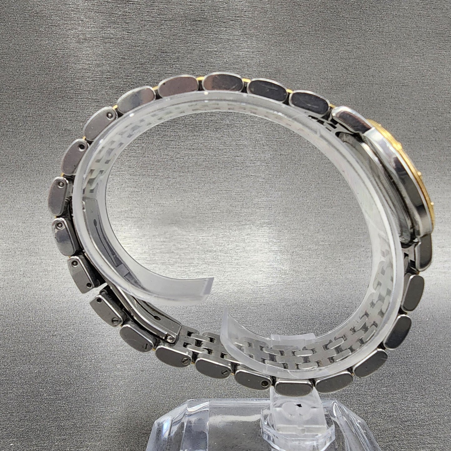 Raymond Weil Tango Watch Women 28mm Blue Dial Two Tone Date Round 5360 New Batt8