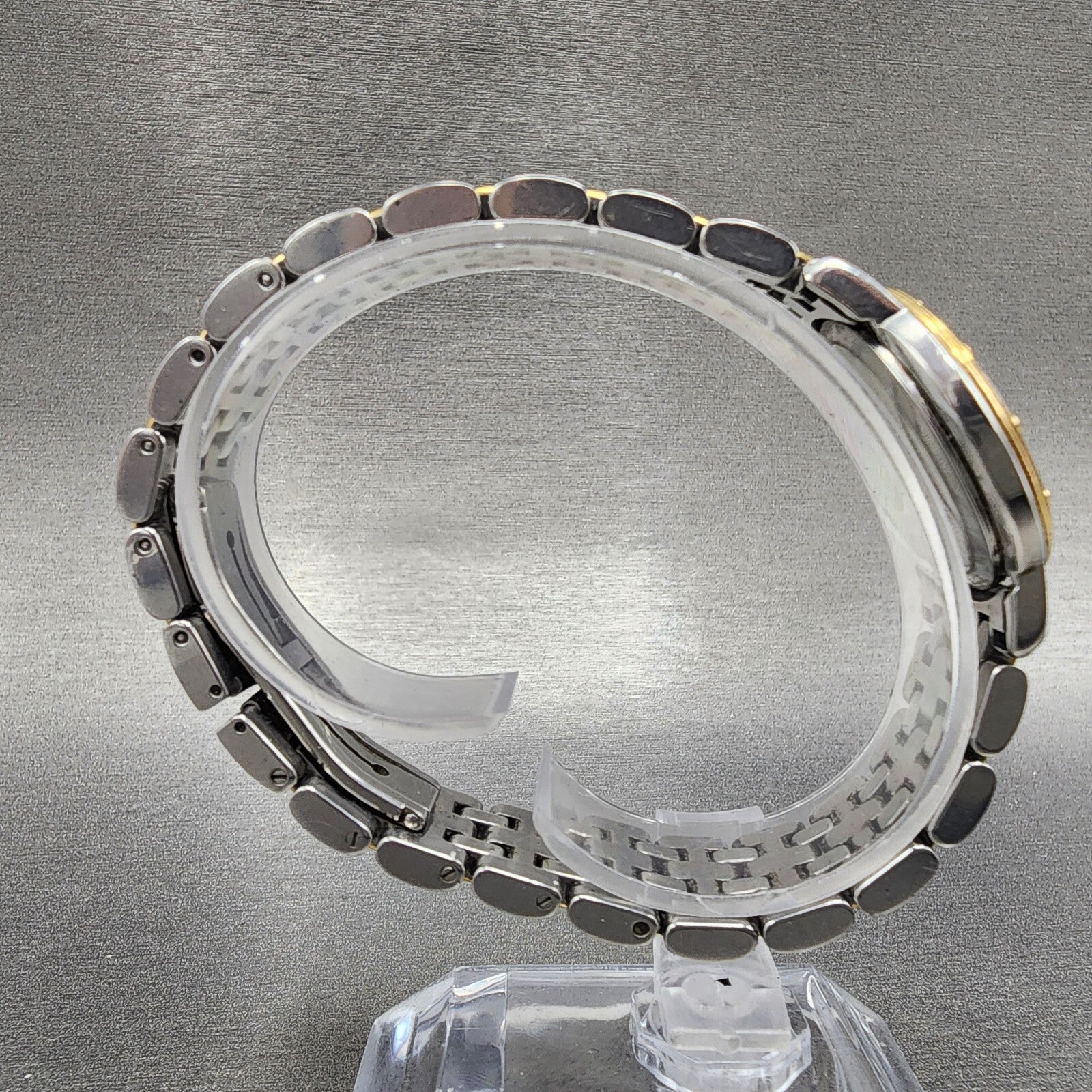 Raymond Weil Tango Watch Women 28mm Blue Dial Two Tone Date Round 5360 New Batt8