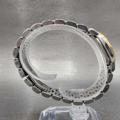 Raymond Weil Tango Watch Women 28mm Blue Dial Two Tone Date Round 5360 New Batt8