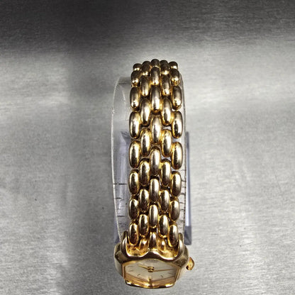 Citizen Watch Women 17mm MOP Dial Gold Tone Hexagon 5920-S45555 New Battery VTG4