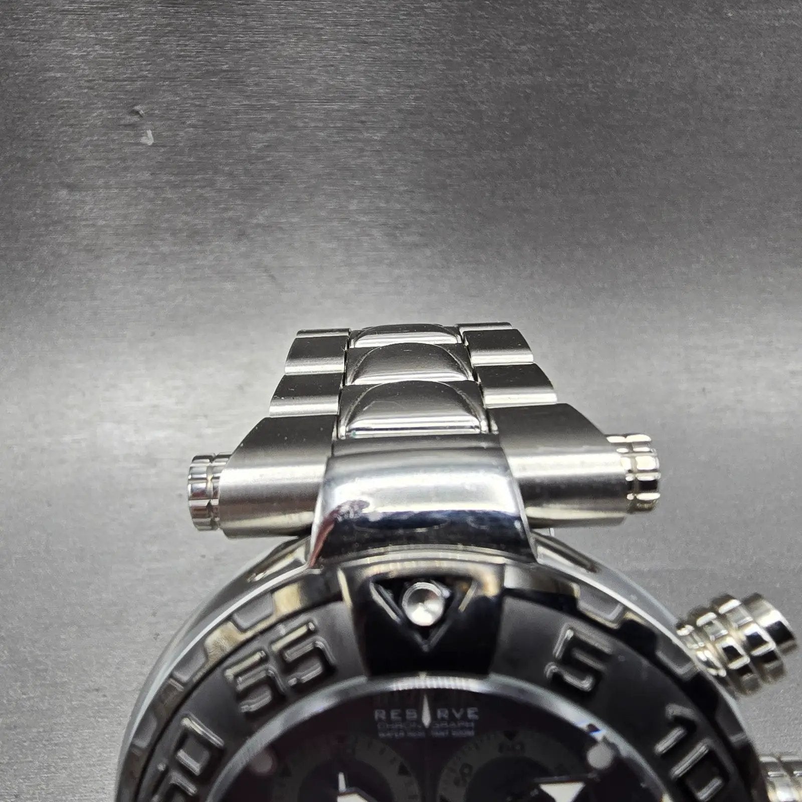 Invicta Reserve Sub Aqua Noma I Chronograph Watch Men 46mm MOP Dial Steel NewBat4