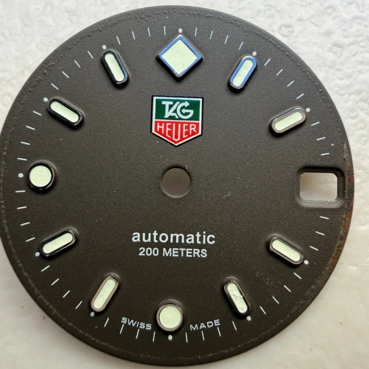 Tag Heuer Professional 200M Dial For ETA 2824-2 Black Swiss made 669.2132