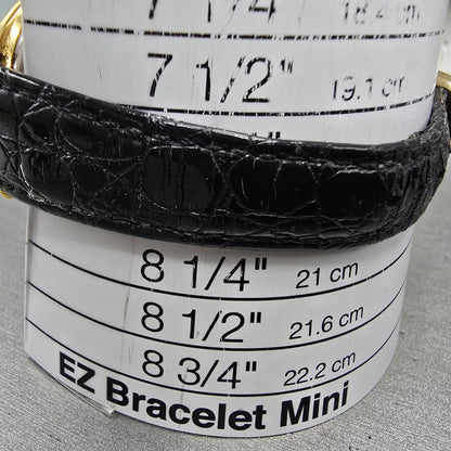 Citizen CQ Watch Men 34mm Silver Dial Gold Tone Round 6031-S32984 VTG PARTS12