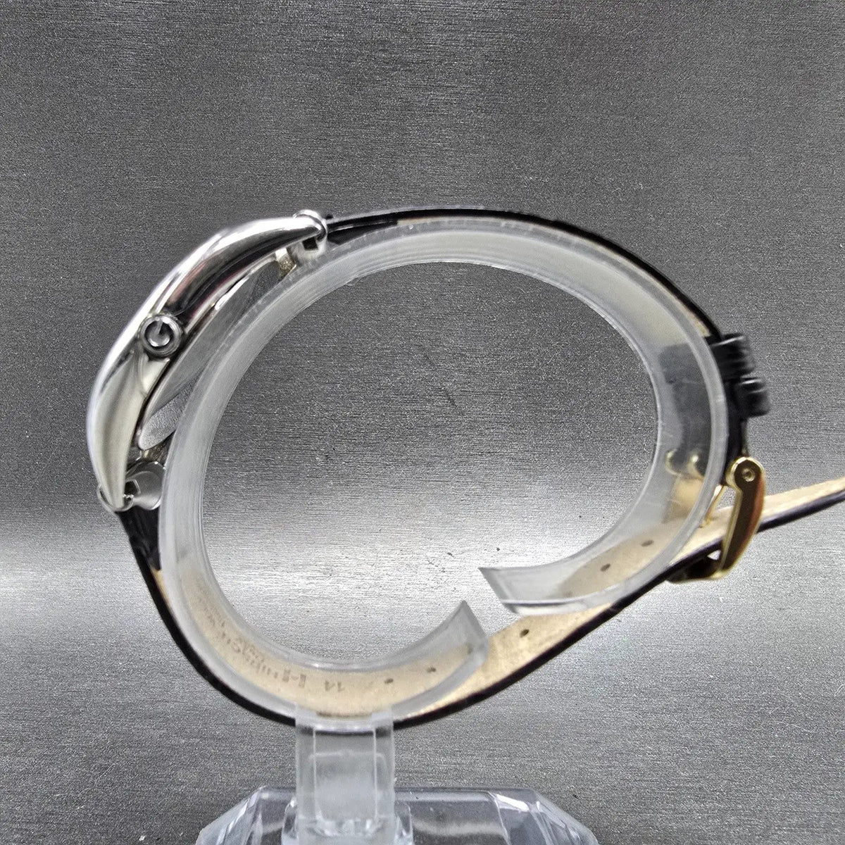 Gucci Horsebit Watch Women 30mm White Dial Steel 140.5 Round New Battery6