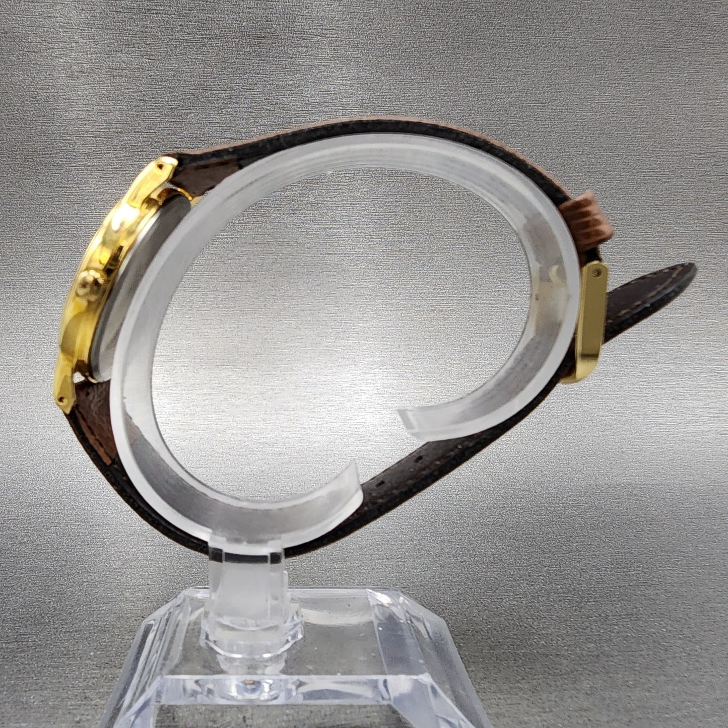 Citizen Junction Watch Women 31mm White Dial Gold Tone Round 6031343468 New Bat6