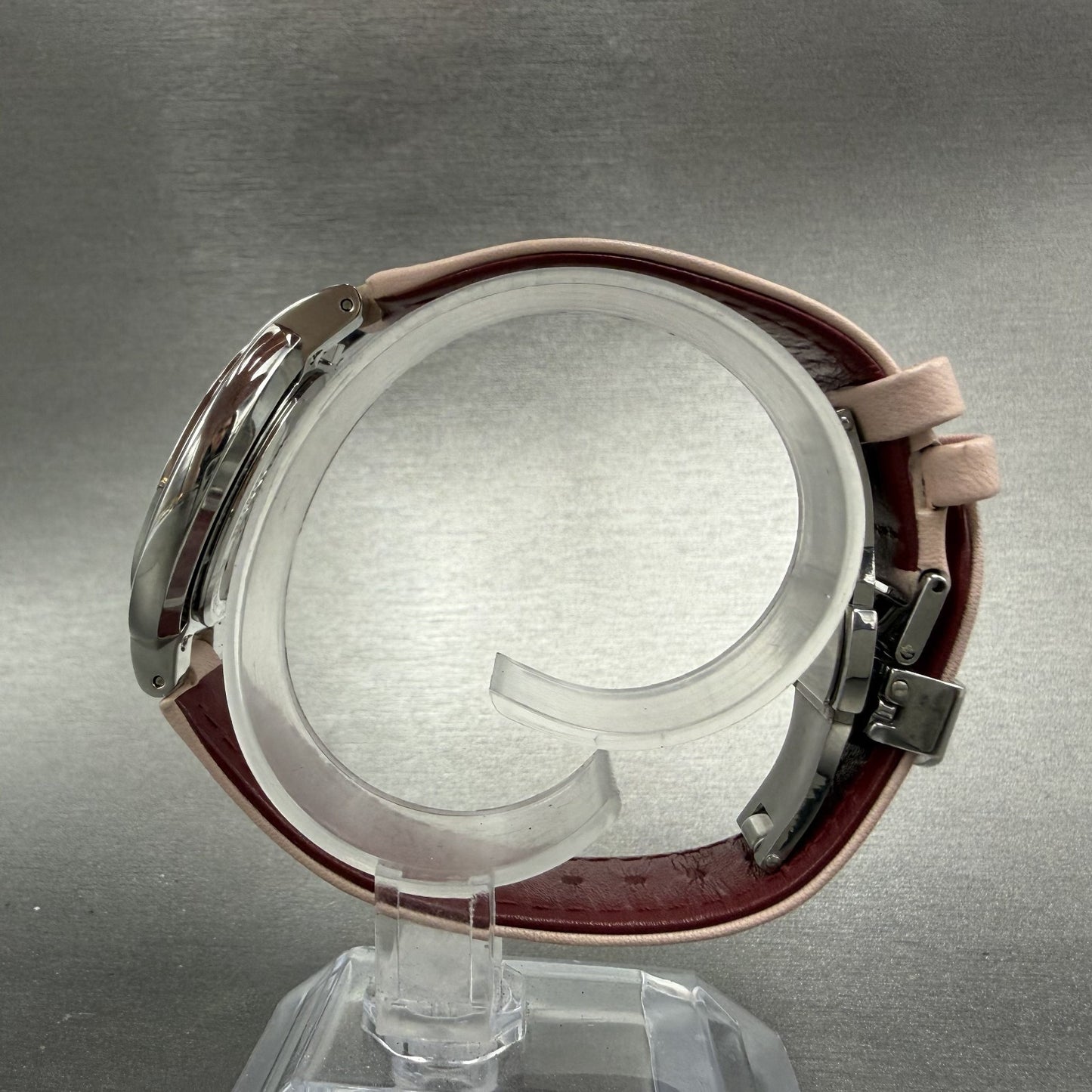 Bulova Rubaiyat Watch Women 35mm MOP Dial Stainless Steel Diamond 96P1976