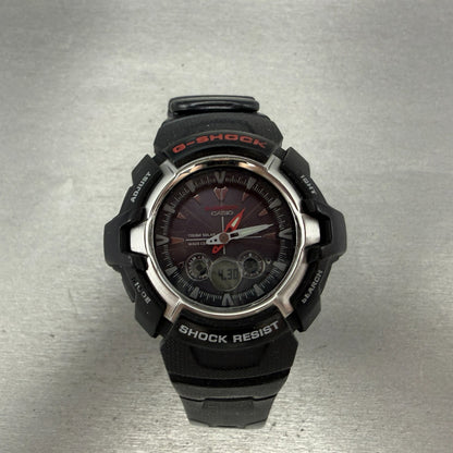 Casio G-Shock GW-1500A Watch Men 48mm Analog Digital Black BROKEN BAND Runs0