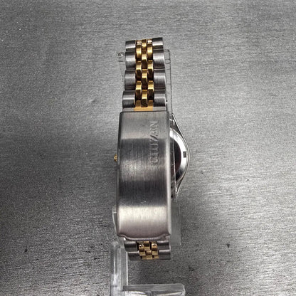 Citizen Watch Women 25mm Champagne Dial Two Tone Daydate 6000-R00413 New Battery7