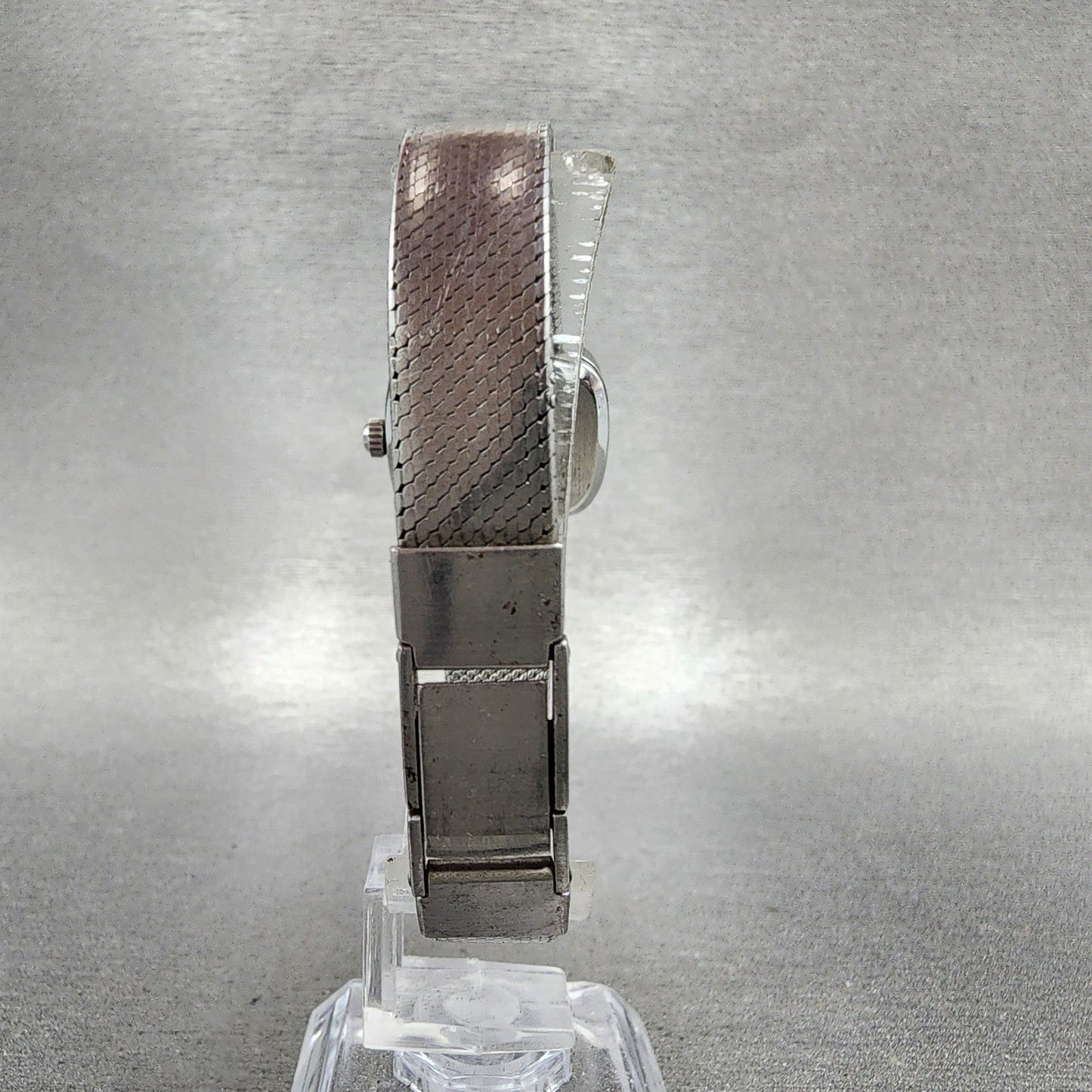 Rado Silky Watch Women 22mm Silver Dial Stainless Steel Rectangle Manual Wind7