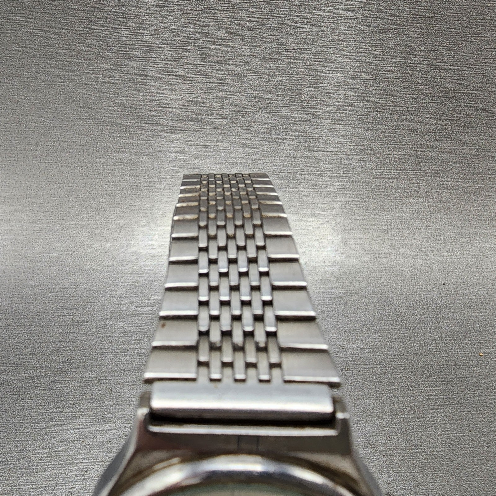 Orient Swimmer Watch Men 35mm Silver Dial Silver Tone Date Round New Battery4