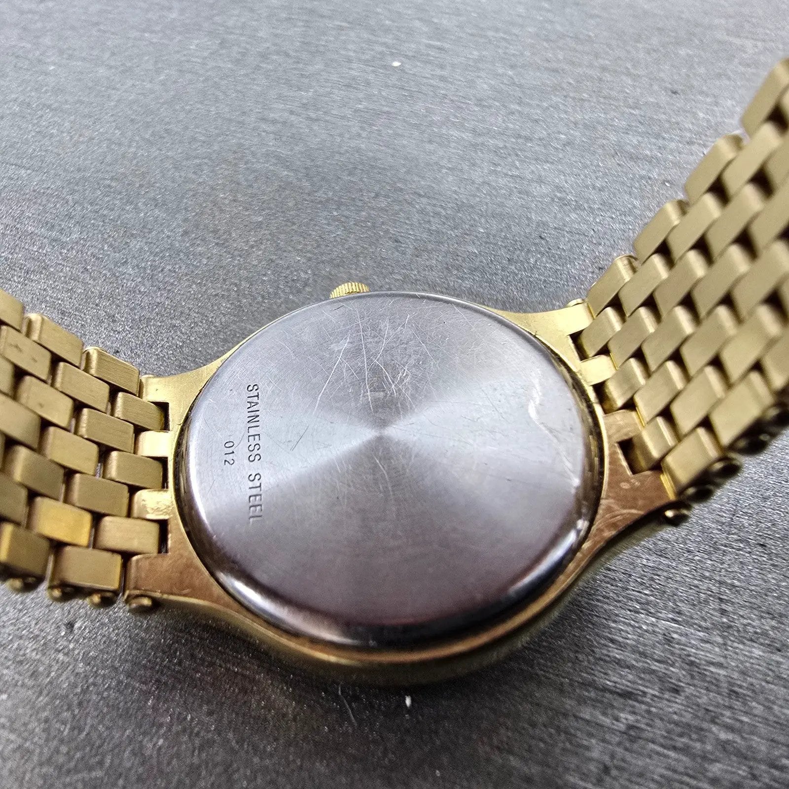 Longines QWR Watch Women 25mm White Dial Gold Tone Date Round New Battery9