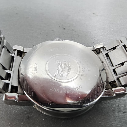 Burberry Watch Women 28mm Silver Dial Silver Tone Date Round Bu1351 PARTS10