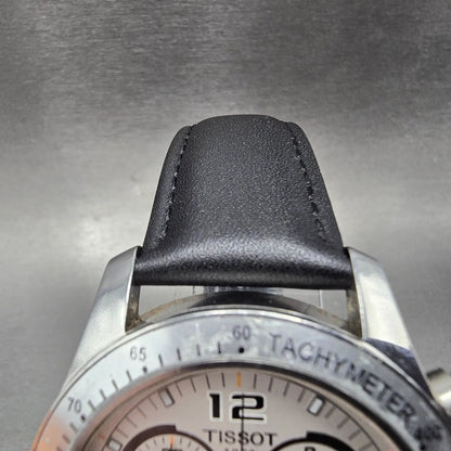 Tissot T-Sport V8 Chronograph Watch Men 43mm White Dial Steel Date New Battery6