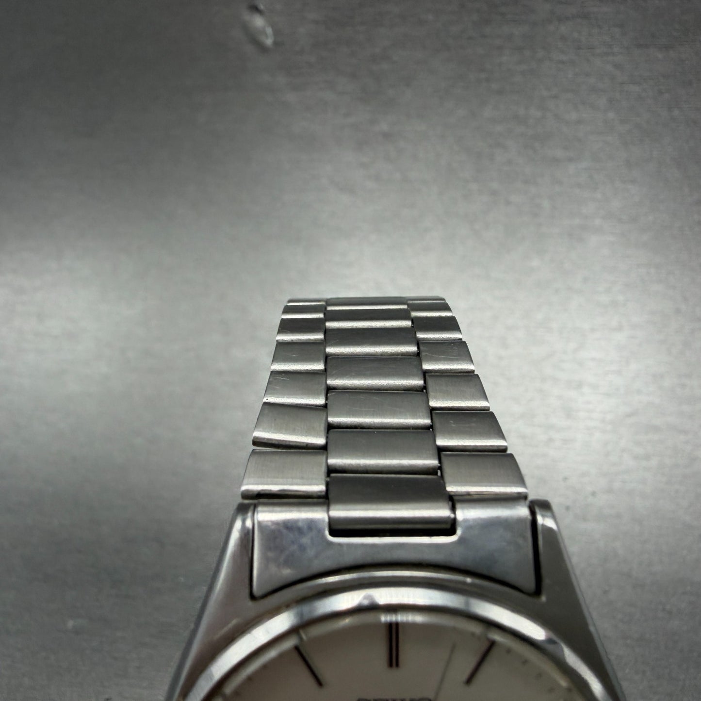 Seiko Chronons Watch Men 33mm Silver Dial Silver Tone Daydate READ!! New Battery4