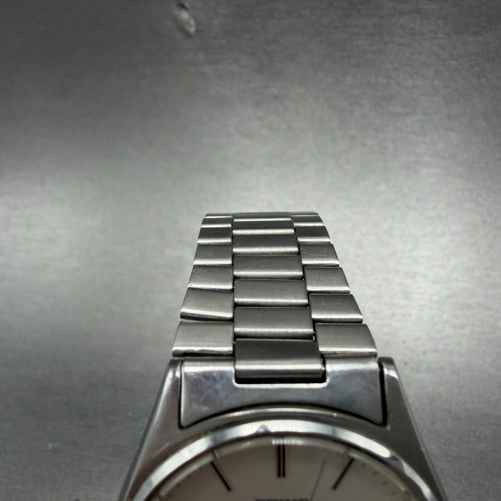 Seiko Chronons Watch Men 33mm Silver Dial Silver Tone Daydate READ!! New Battery4